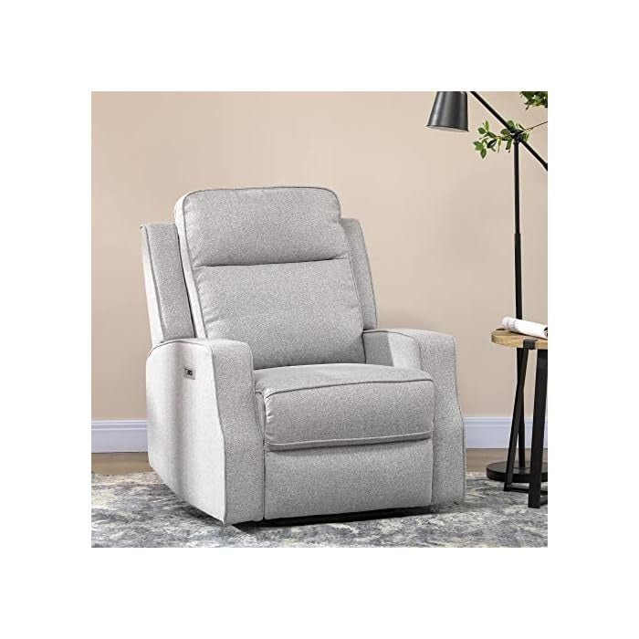 Alzena Fabric Upholstered Recliner Chair - Torque India